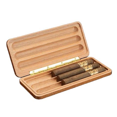The Nomad Leather-Wrapped Travel Humidor